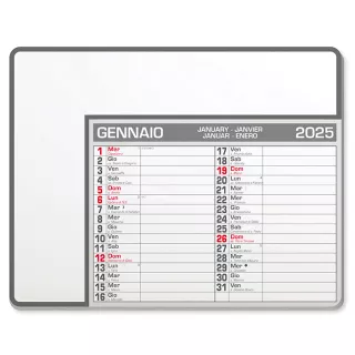 CALENDAR PAD EDGE PA782 Confezione da 100