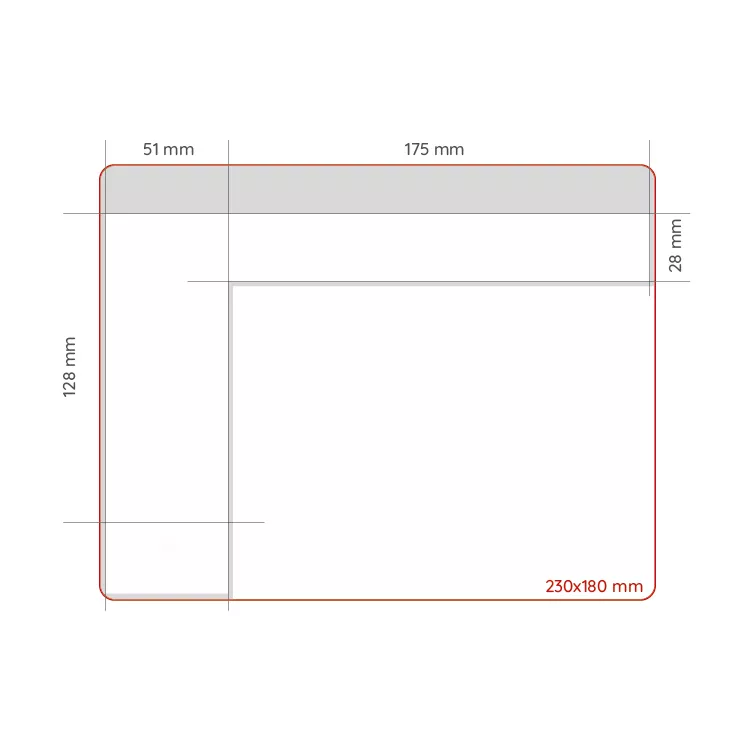 CALENDAR PAD EDGE PA782 Confezione da 100