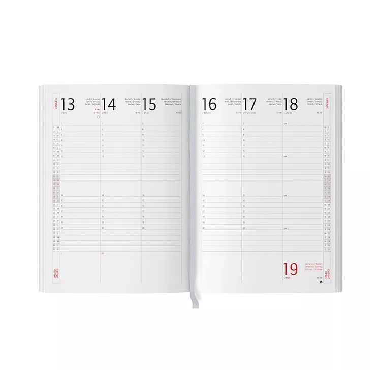 AGENDA BORSELLO PB026SET Confezione da 1