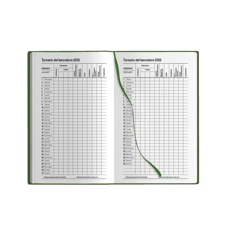 AGENDA TASCABILE SETTIMANALE PB287 Confezione da 80