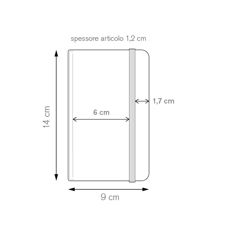 NOTES KRAFT PB603 Confezione da 20