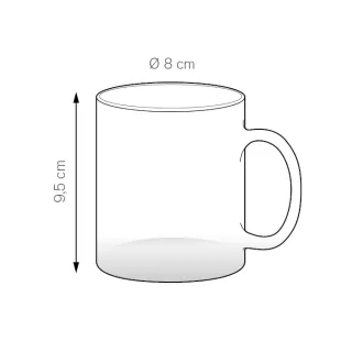 ICE COLOR MUG PC375 Confezione da 48