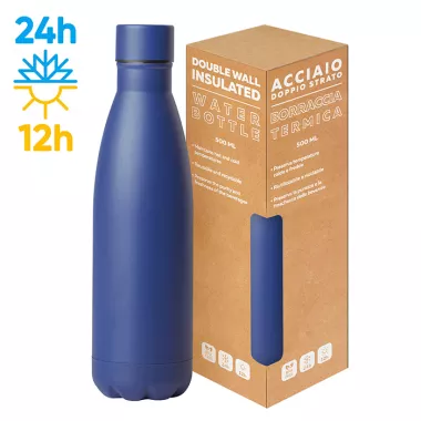 STEEL MAT BOTTLE 500 FLAT PC416 Confezione da 1