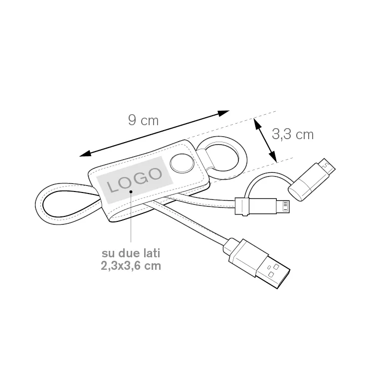 CABLE RING PF500 Confezione da 10