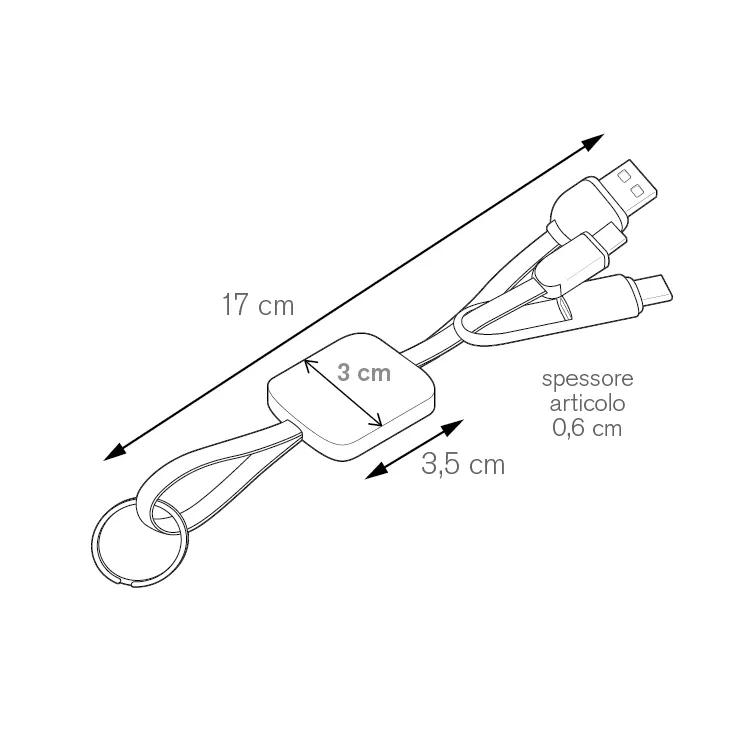 CABLE KEY PF510 Confezione da 1