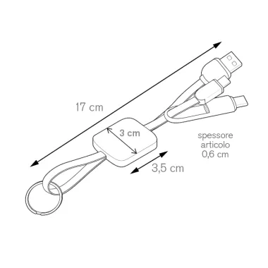 CABLE KEY PF510 Confezione da 1