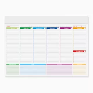 PLANNING MULTICOLOR PA802 Confezione da 25